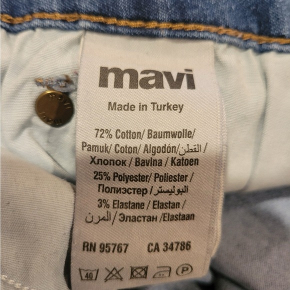 MAVI Emma Slim Boyfriend Women’s Jeans size 32 W 31 L used in good condition - Picture 7 of 11